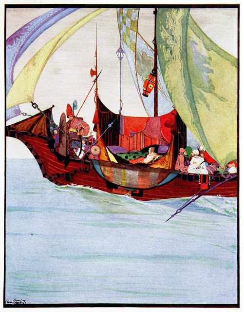 0068 The Year's At The Spring - Harry Clarke - A Ballad of the Captains 2