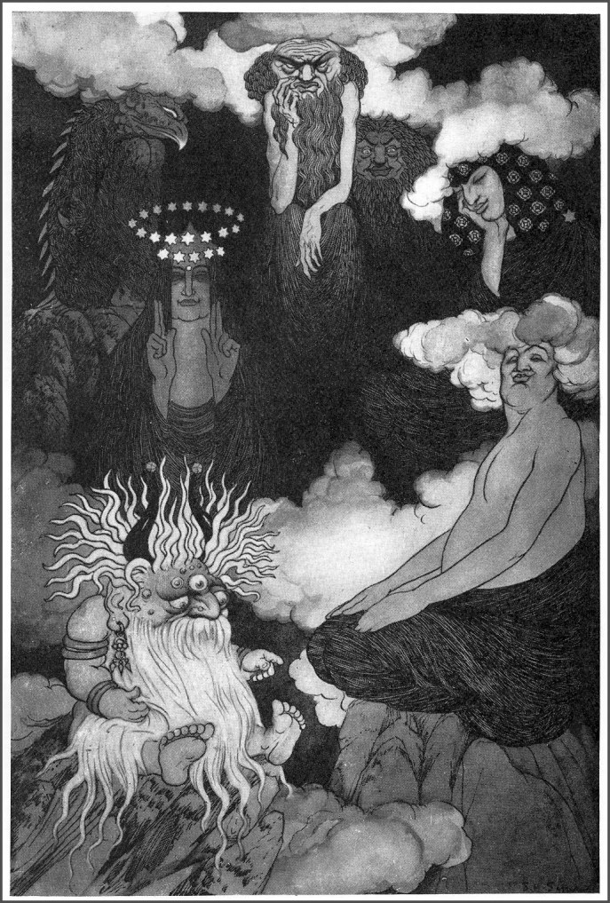 sidney sime time and gods Lo! The Gods!