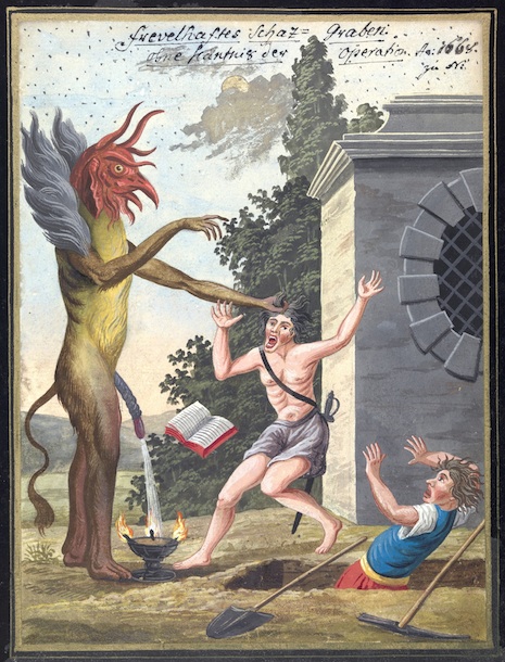 L0076363 A compendium about demons and magic. MS 1766.